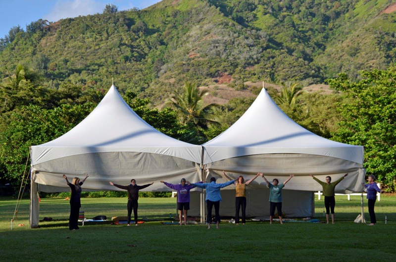 Yoga tent